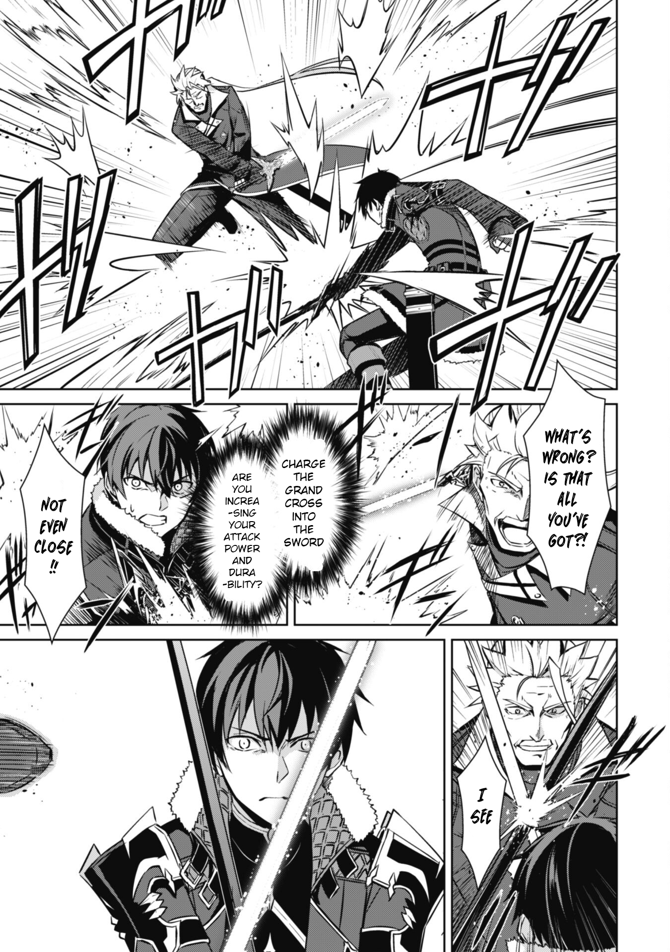 Halaman dari Boushoku no Berserk ~Ore dake Level to Iu Gainen wo Toppa suru~ Chapter 52