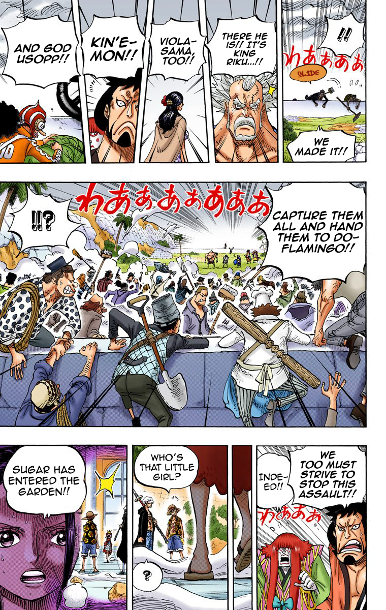 Halaman dari One Piece (Official Colored) Chapter 758