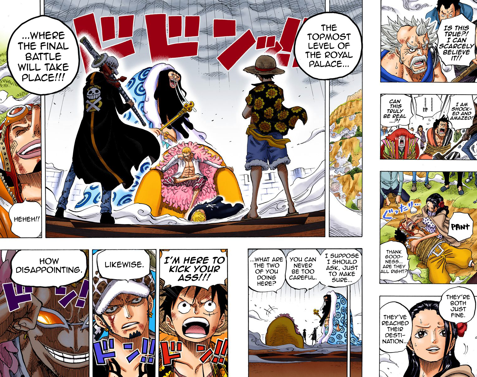 Halaman dari One Piece (Official Colored) Chapter 758