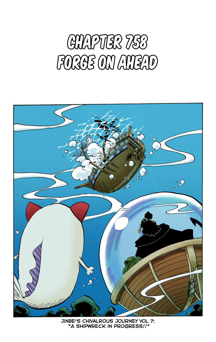 Halaman dari One Piece (Official Colored) Chapter 758
