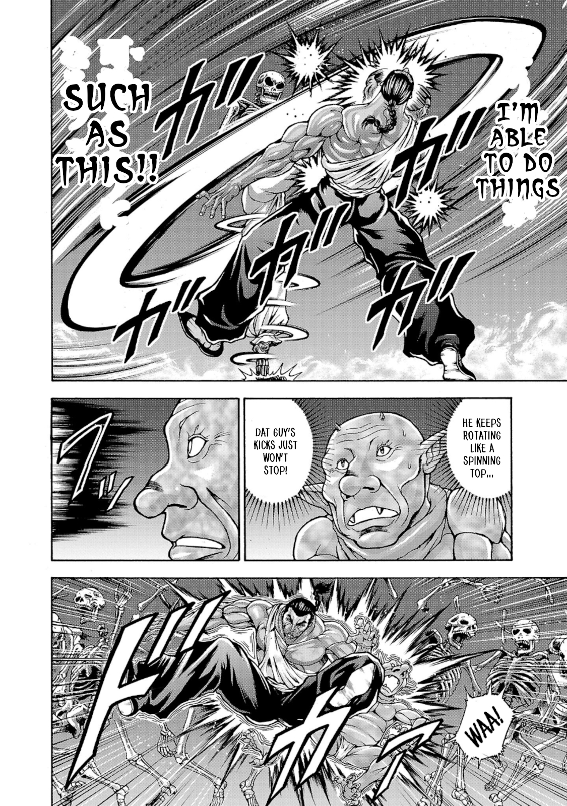 Baki Gaiden - Retsu Kaiou wa Isekai Tensei Shitemo Ikkou ni Kamawan Chapter 34 Page 12