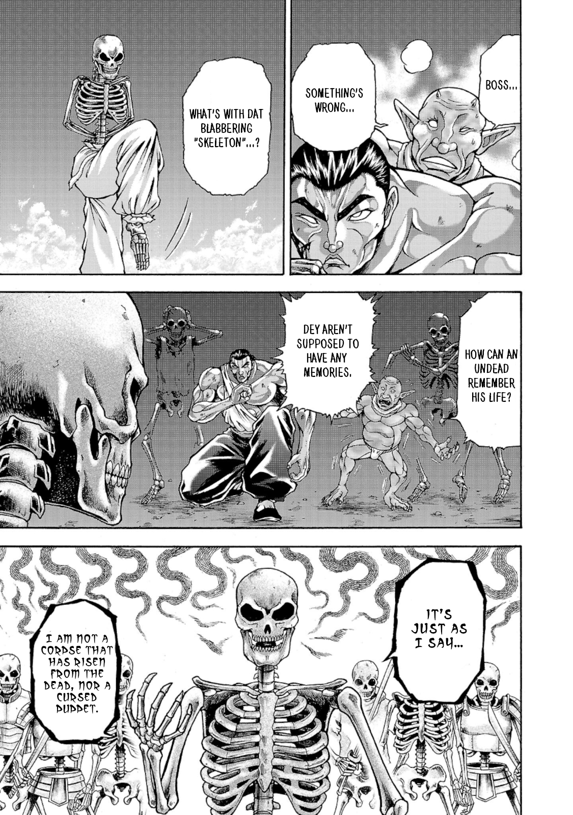 Baki Gaiden - Retsu Kaiou wa Isekai Tensei Shitemo Ikkou ni Kamawan Chapter 34 Page 13