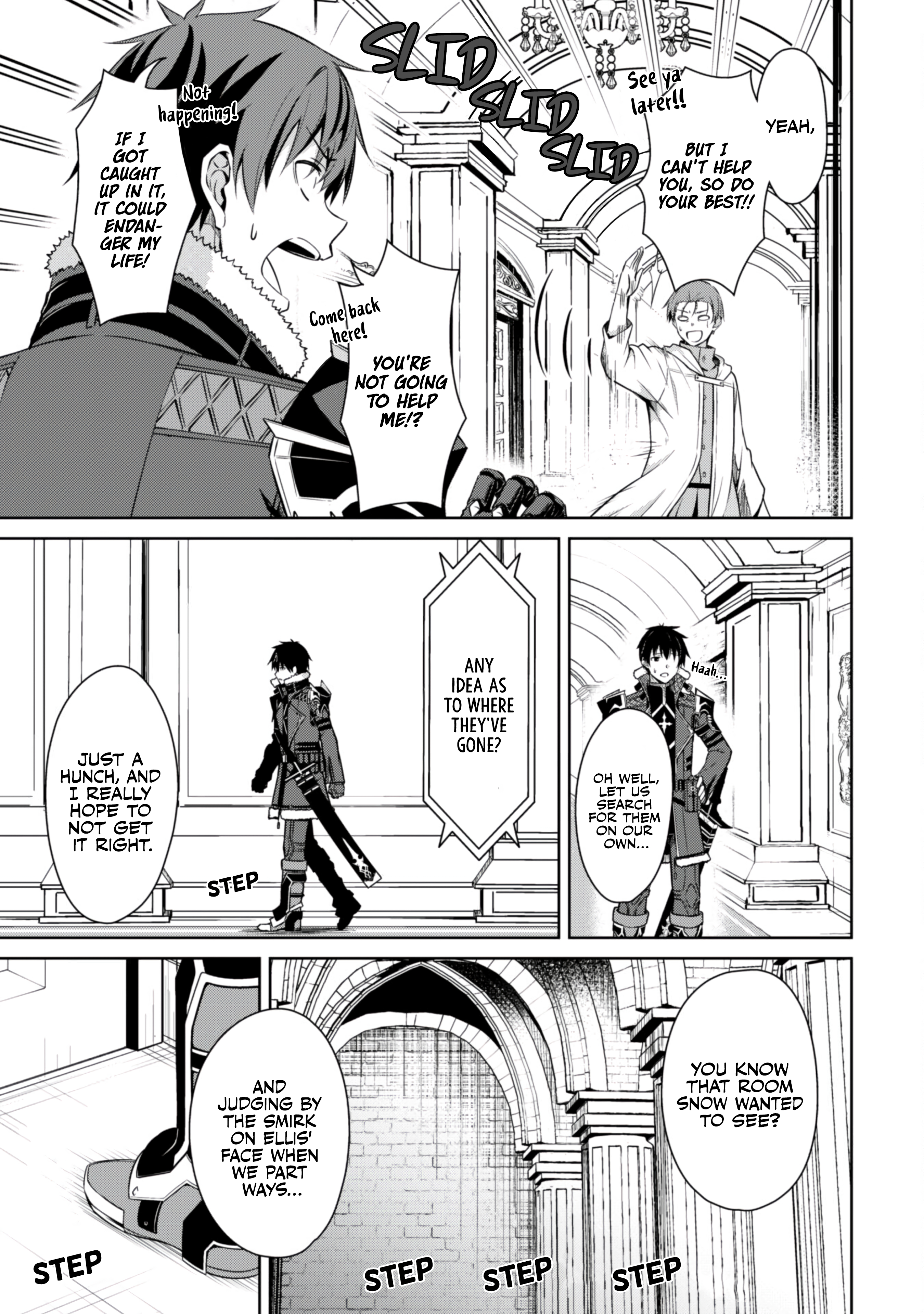 Halaman dari Boushoku no Berserk ~Ore dake Level to Iu Gainen wo Toppa suru~ Chapter 67