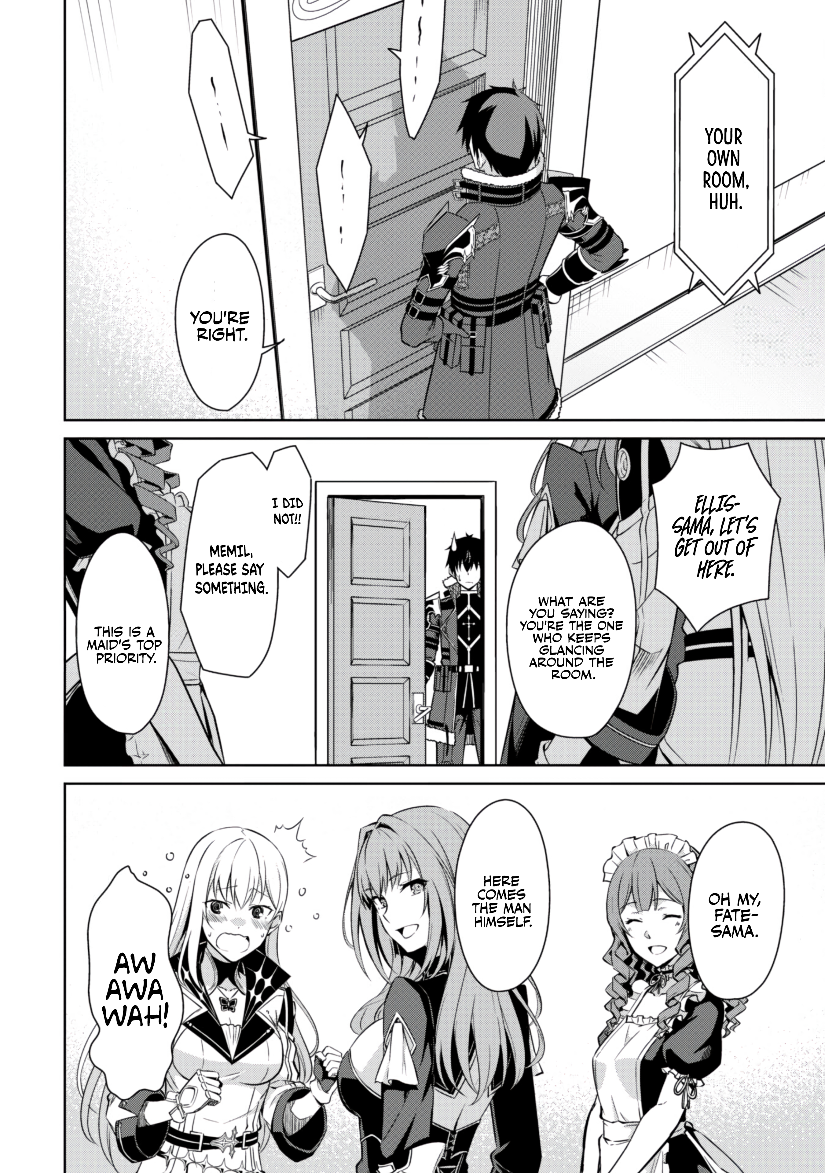 Halaman dari Boushoku no Berserk ~Ore dake Level to Iu Gainen wo Toppa suru~ Chapter 67