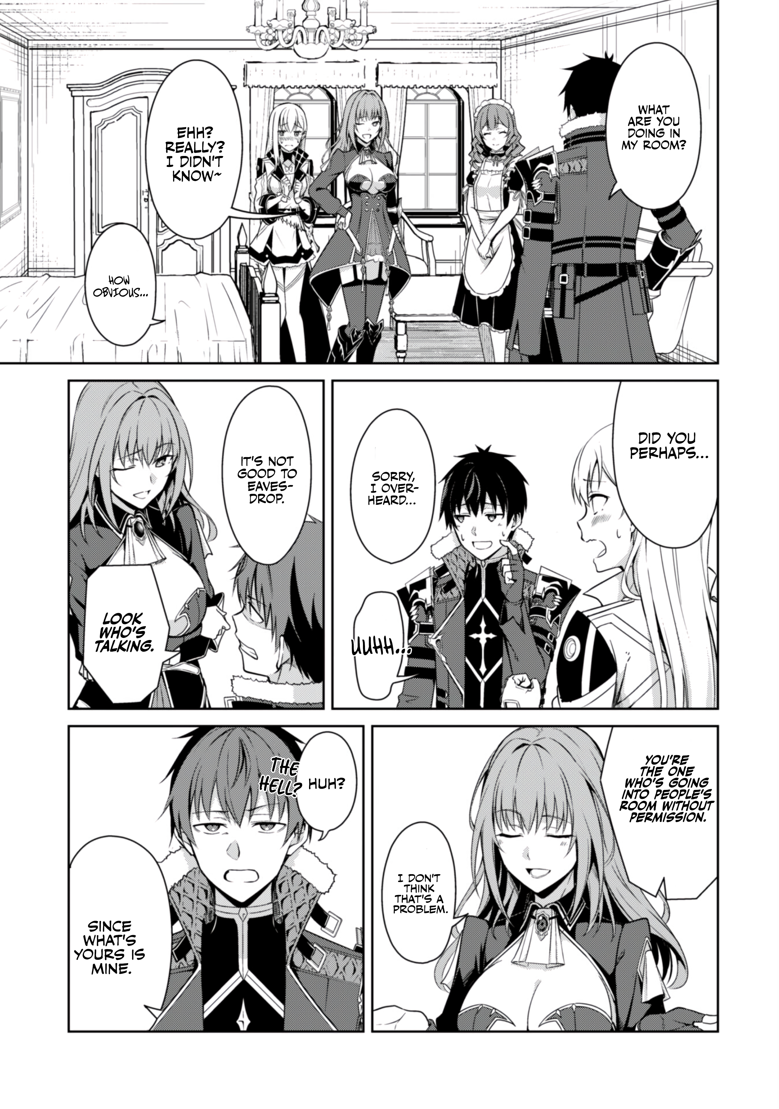 Halaman dari Boushoku no Berserk ~Ore dake Level to Iu Gainen wo Toppa suru~ Chapter 67