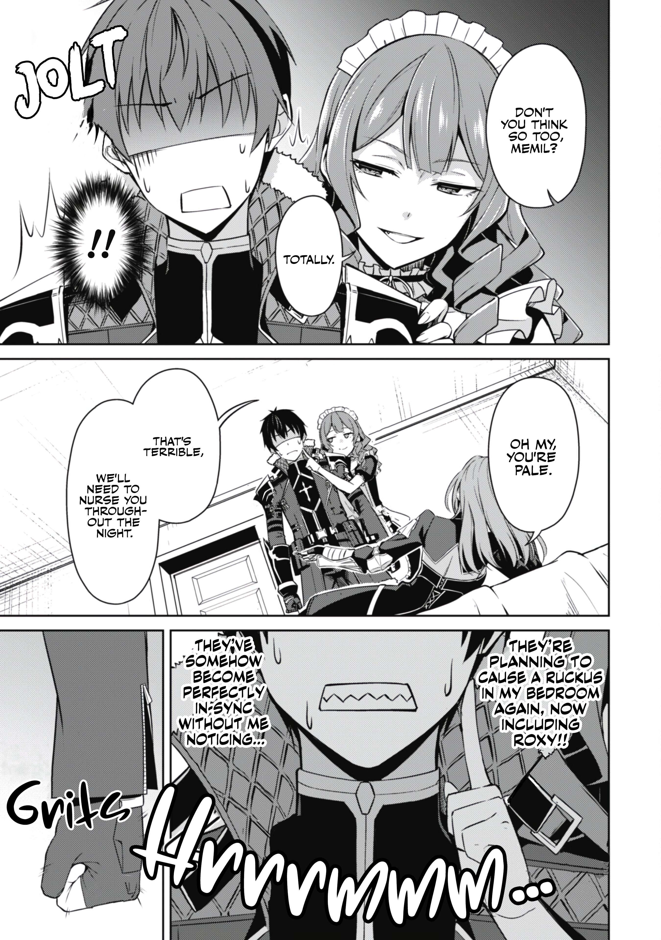 Halaman dari Boushoku no Berserk ~Ore dake Level to Iu Gainen wo Toppa suru~ Chapter 67