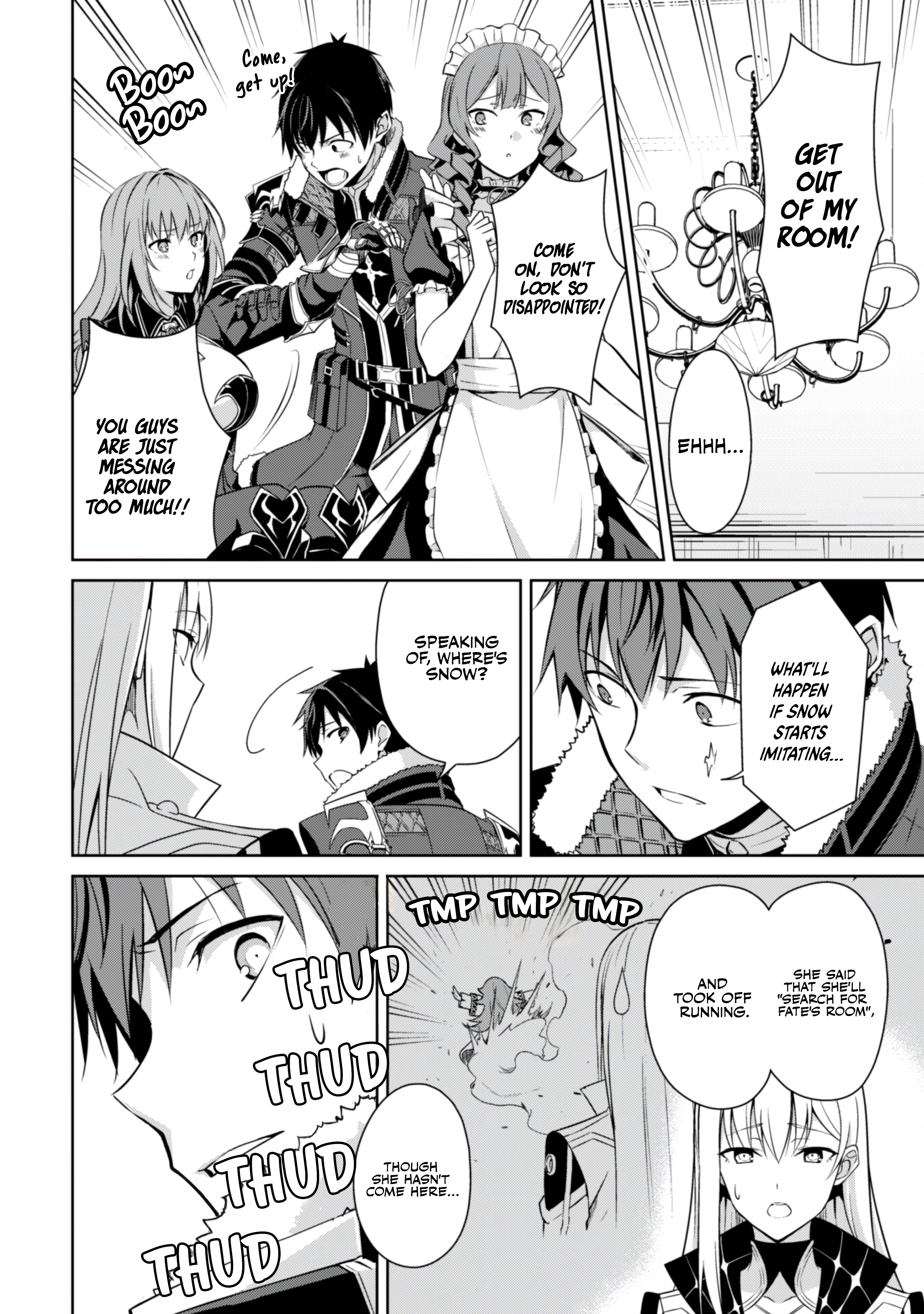 Halaman dari Boushoku no Berserk ~Ore dake Level to Iu Gainen wo Toppa suru~ Chapter 67