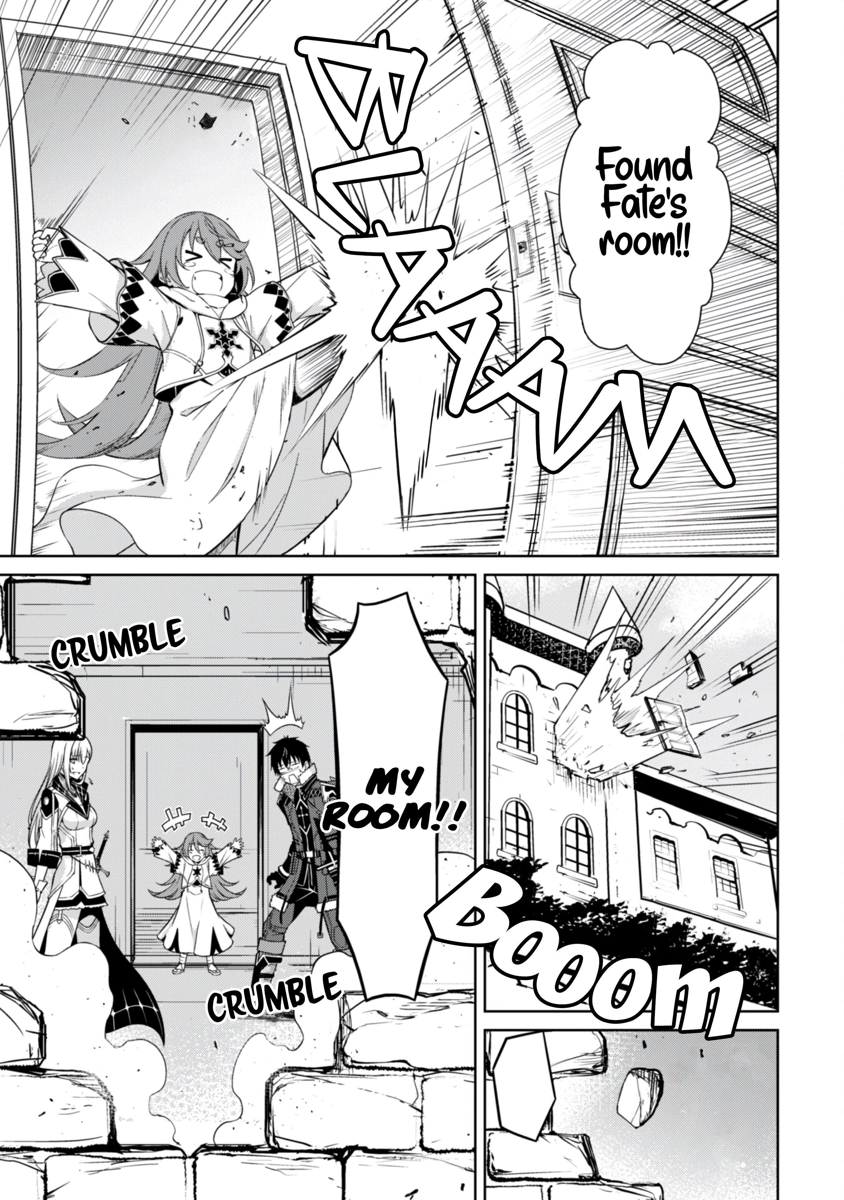 Halaman dari Boushoku no Berserk ~Ore dake Level to Iu Gainen wo Toppa suru~ Chapter 67