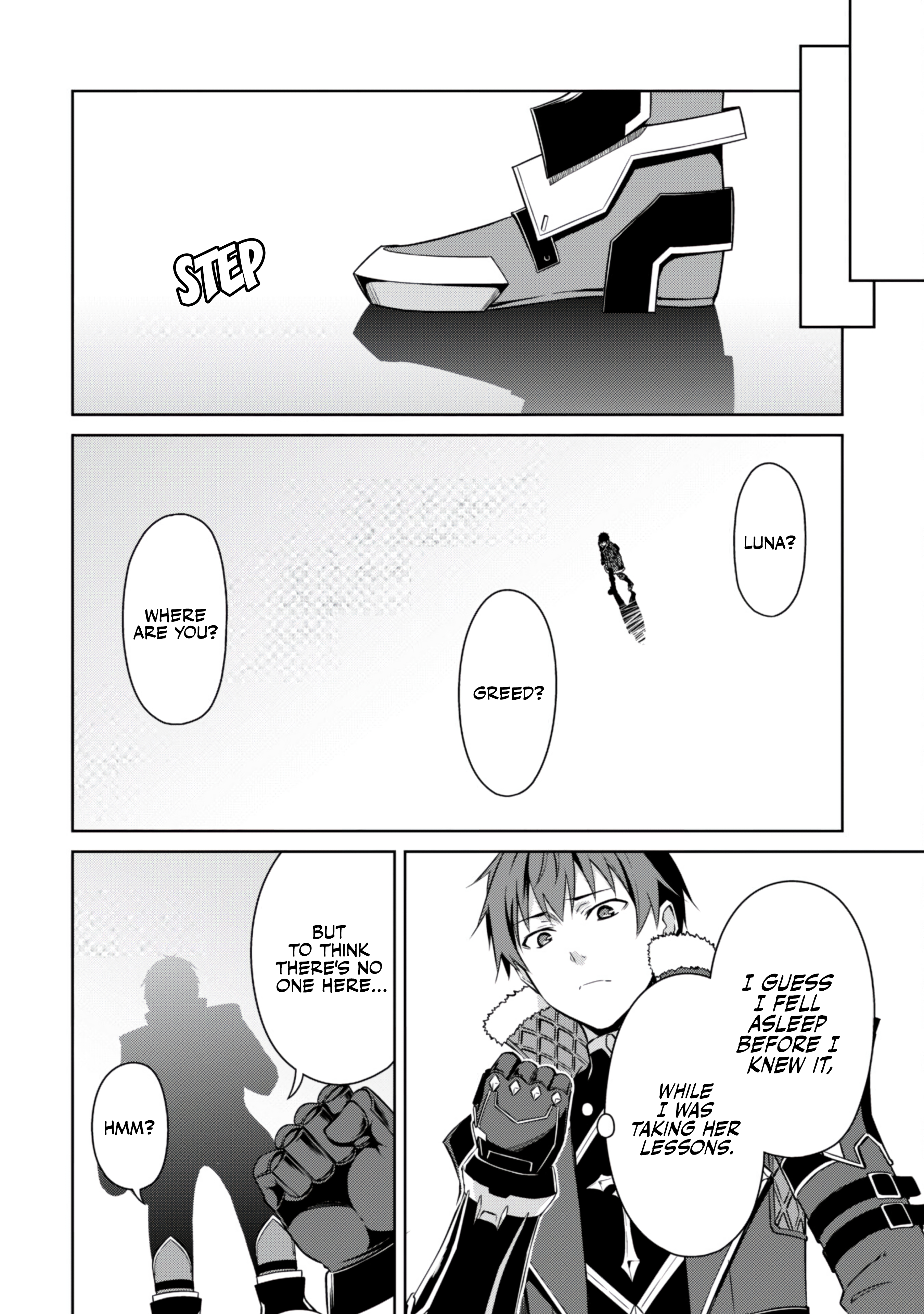 Halaman dari Boushoku no Berserk ~Ore dake Level to Iu Gainen wo Toppa suru~ Chapter 67