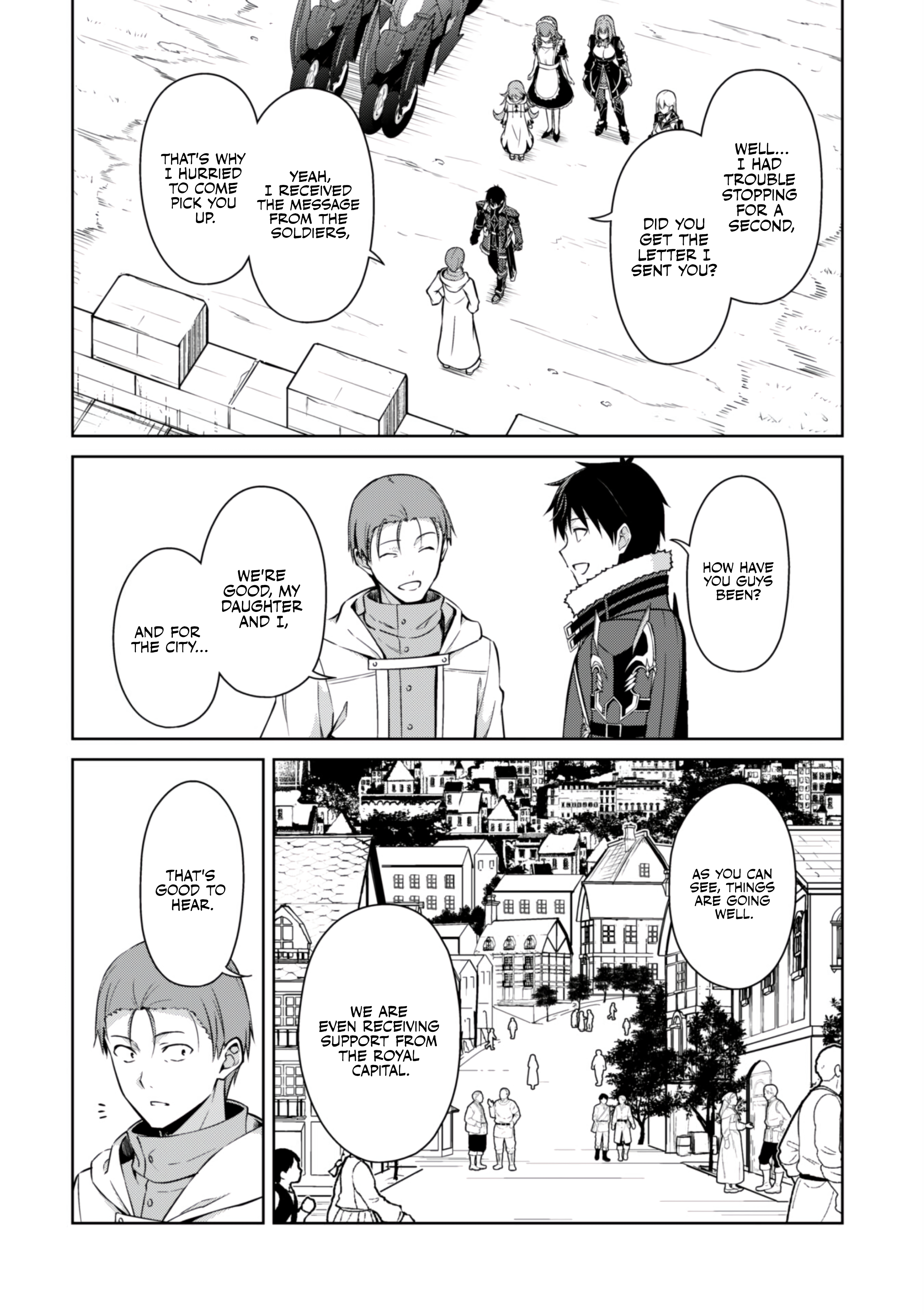 Halaman dari Boushoku no Berserk ~Ore dake Level to Iu Gainen wo Toppa suru~ Chapter 67