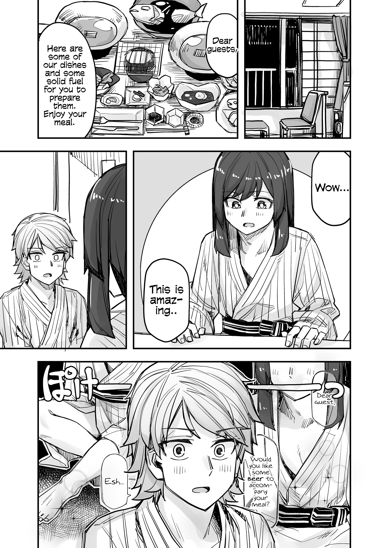 Halaman dari Ikemen Joshi to Josou Danshi Chapter 81