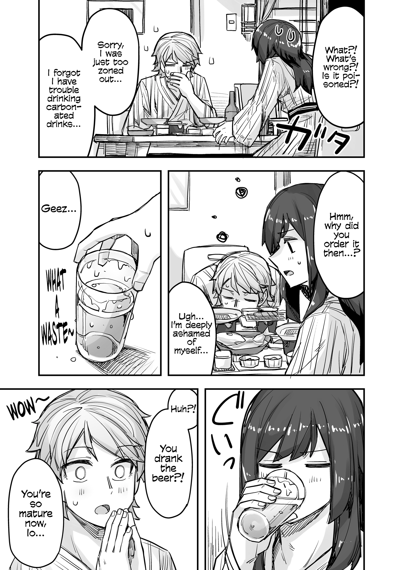Halaman dari Ikemen Joshi to Josou Danshi Chapter 81