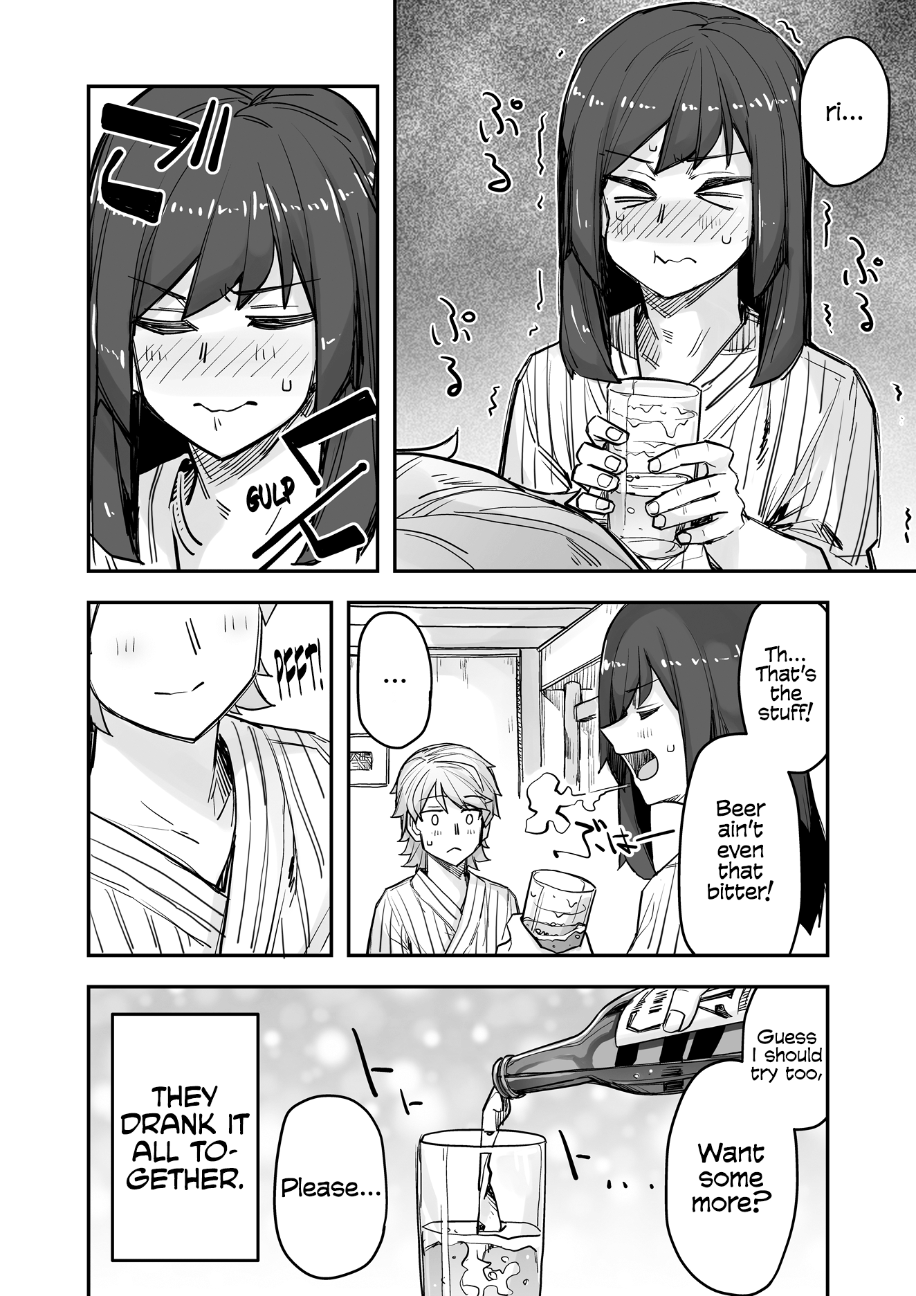 Halaman dari Ikemen Joshi to Josou Danshi Chapter 81