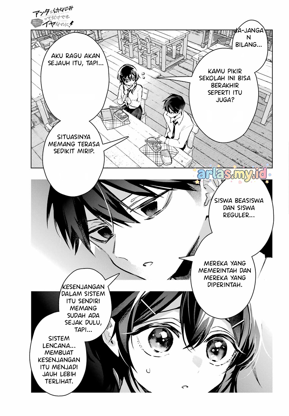 Anta to Osananajimi tte dake demo Iya nanoni! Zekkou kara Hajimaru S-kyuu Bishoujo to no Gakuen Nariagari Seikatsu Chapter 12 - halaman 16