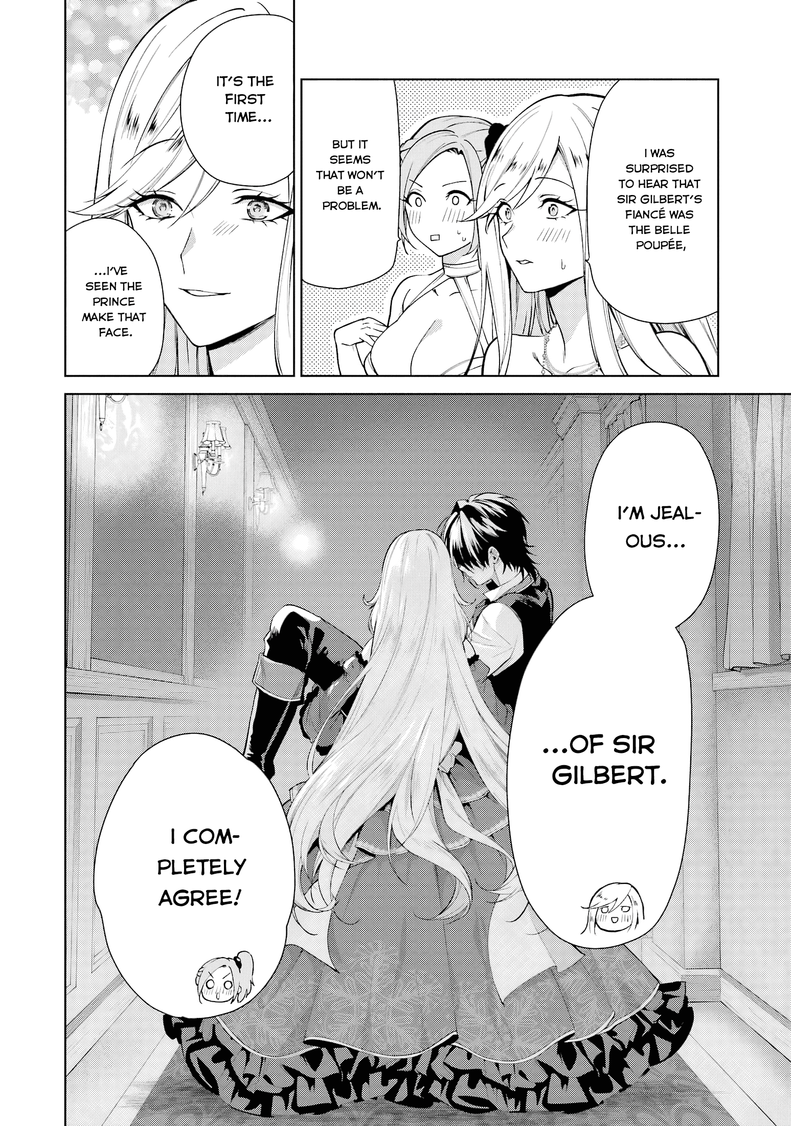Belle Poupée no Supadari Kon'yaku: "Konomi ja Nai" to Iwareta Ningyou Hime, Gaman wo Yametara Ouji ga Deredere ni Natta. Jitsu ni Aii! Chapter 1 Page 156