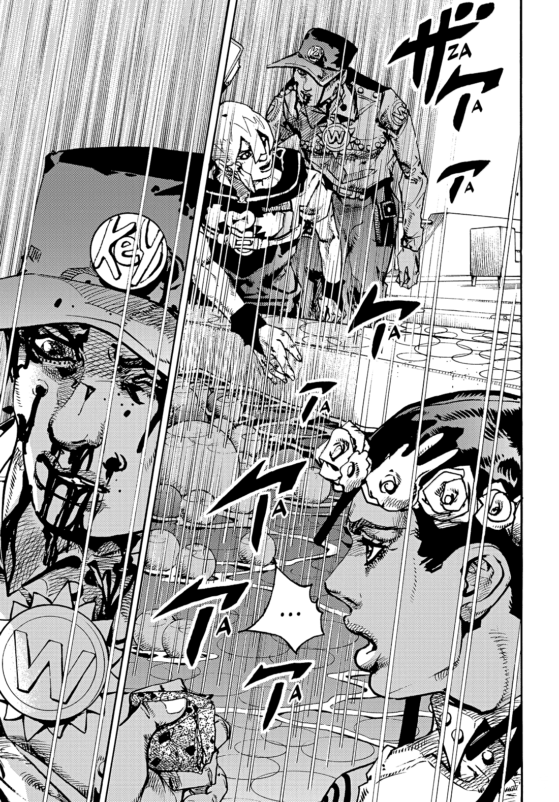 Halaman dari JoJo's Bizarre Adventure, Part 9:  The JOJOLands Chapter 31