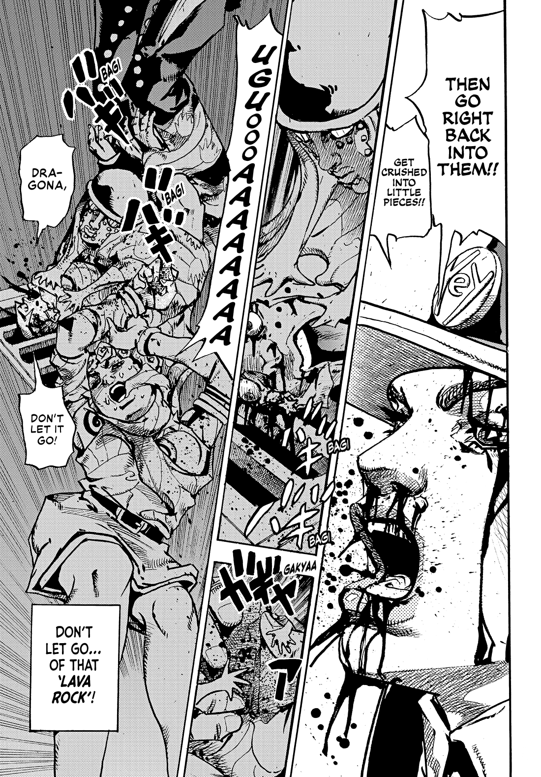 Halaman dari JoJo's Bizarre Adventure, Part 9:  The JOJOLands Chapter 31