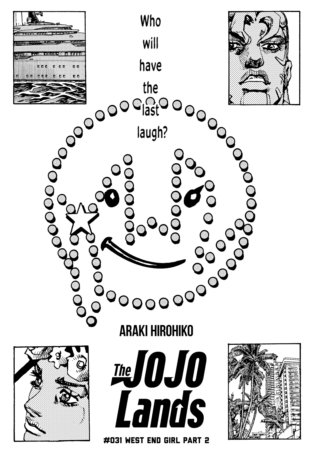 Halaman dari JoJo's Bizarre Adventure, Part 9:  The JOJOLands Chapter 31