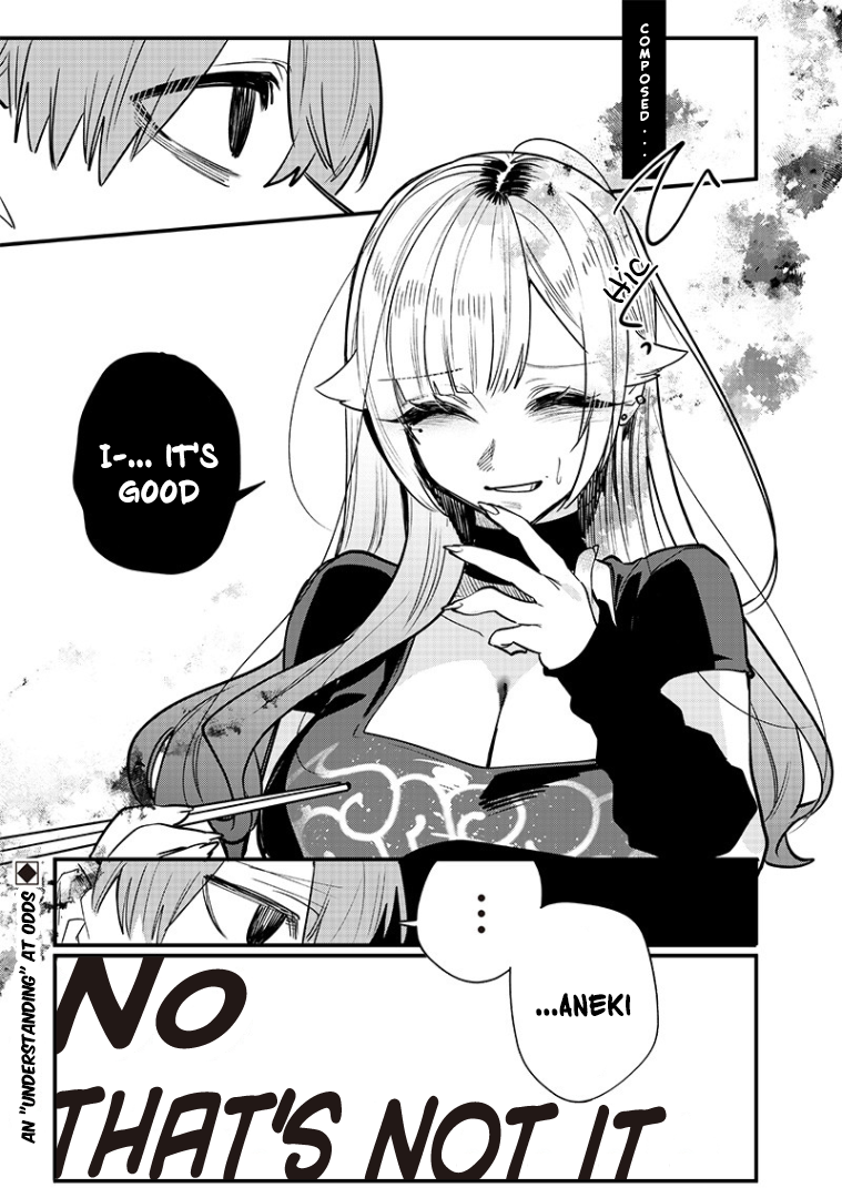 Halaman dari Namaiki na Gal Ane wo Wakaraseru Hanashi Chapter 13