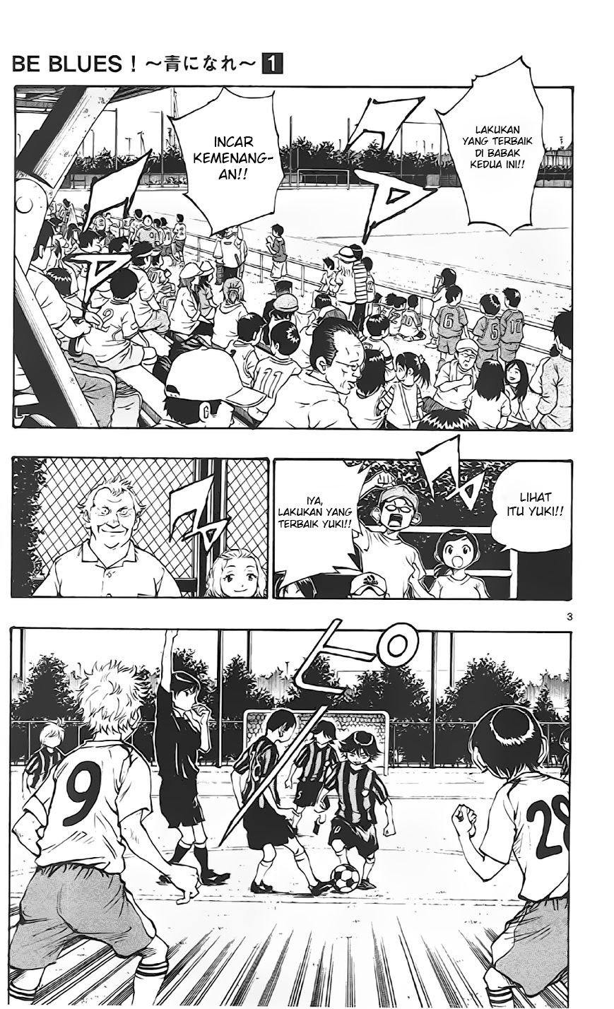 Be Blues! Ao ni Nare Chapter 4 - halaman 4