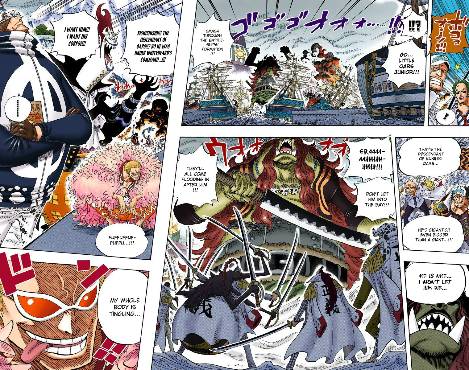 Halaman dari One Piece (Official Colored) Chapter 554