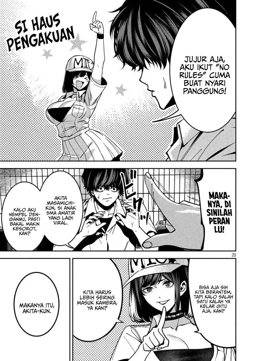 Bouryoku Banzai Chapter 43 - halaman 21