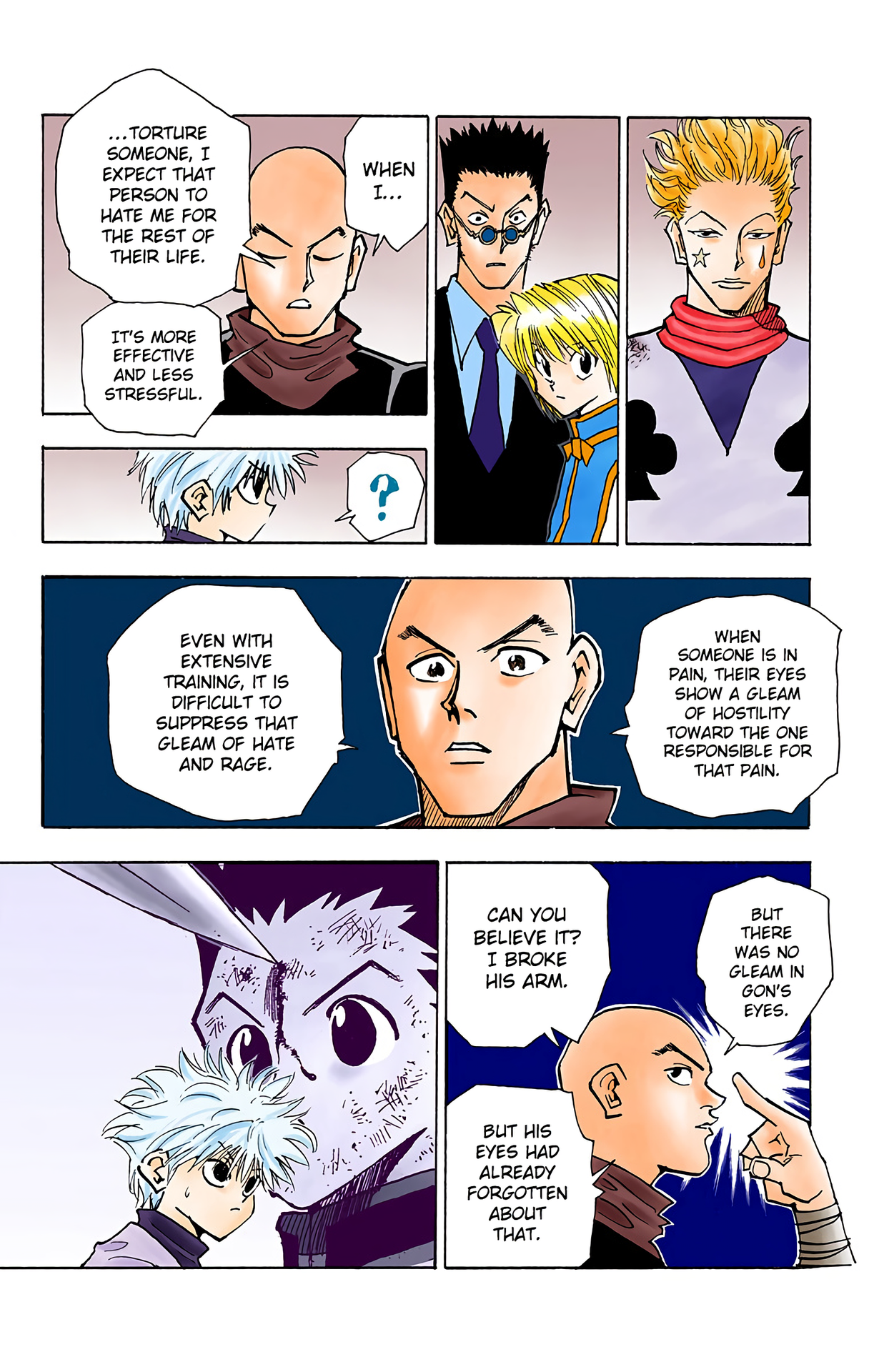Halaman dari HUNTER x HUNTER (Official Colored) Chapter 35