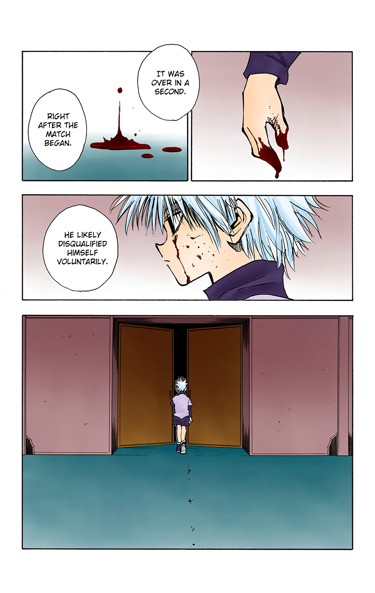 Halaman dari HUNTER x HUNTER (Official Colored) Chapter 35