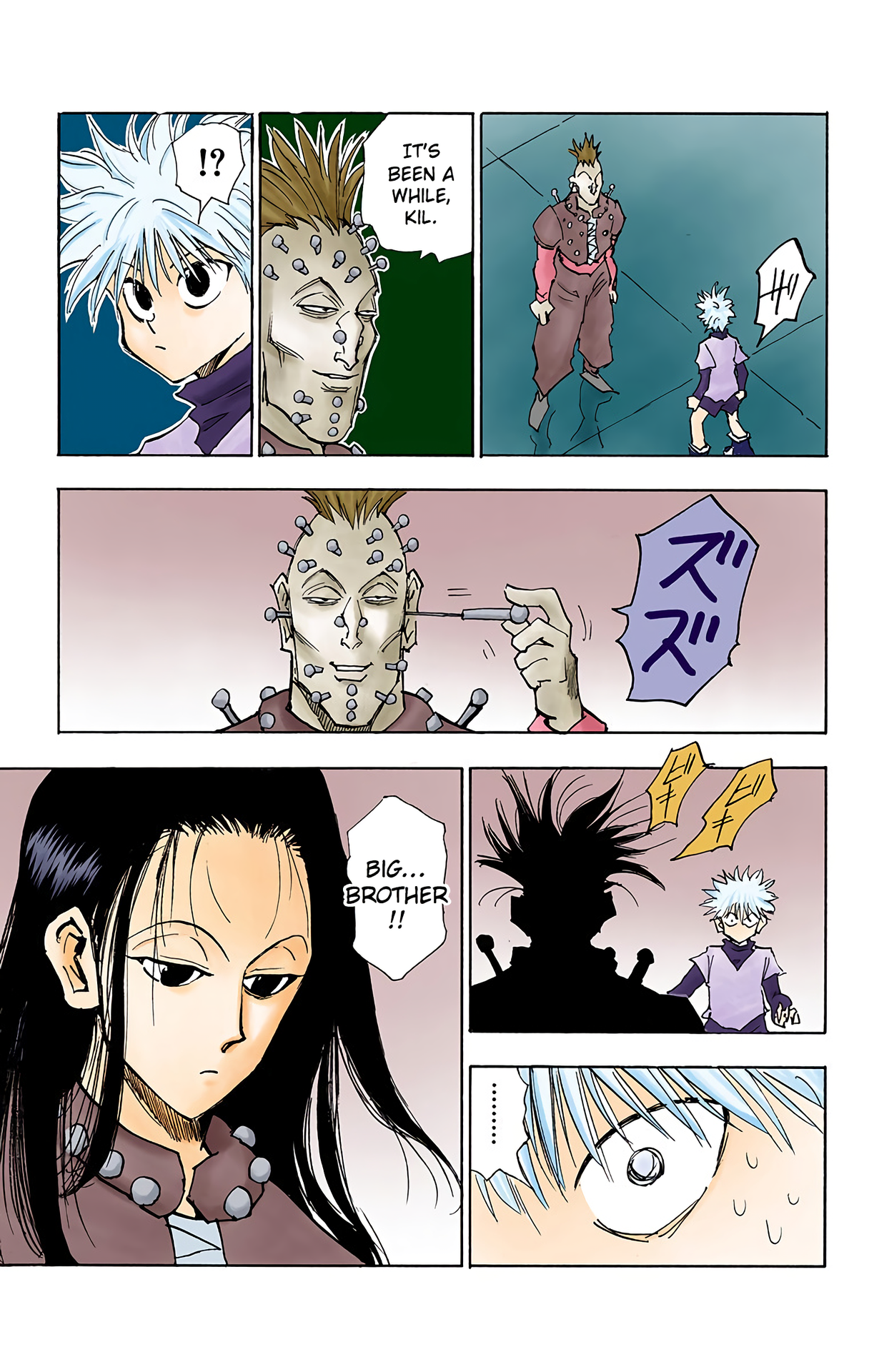 Halaman dari HUNTER x HUNTER (Official Colored) Chapter 35
