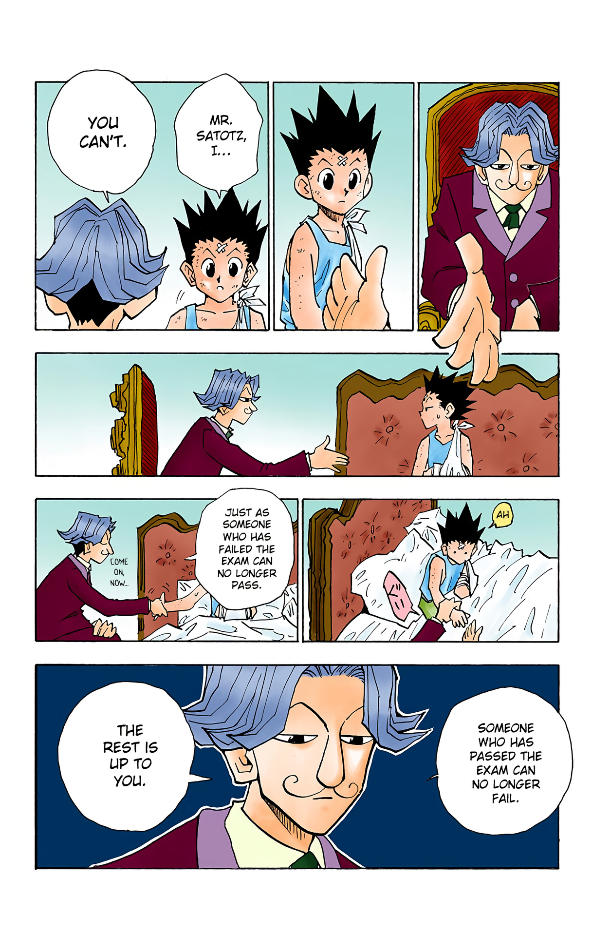 Halaman dari HUNTER x HUNTER (Official Colored) Chapter 35
