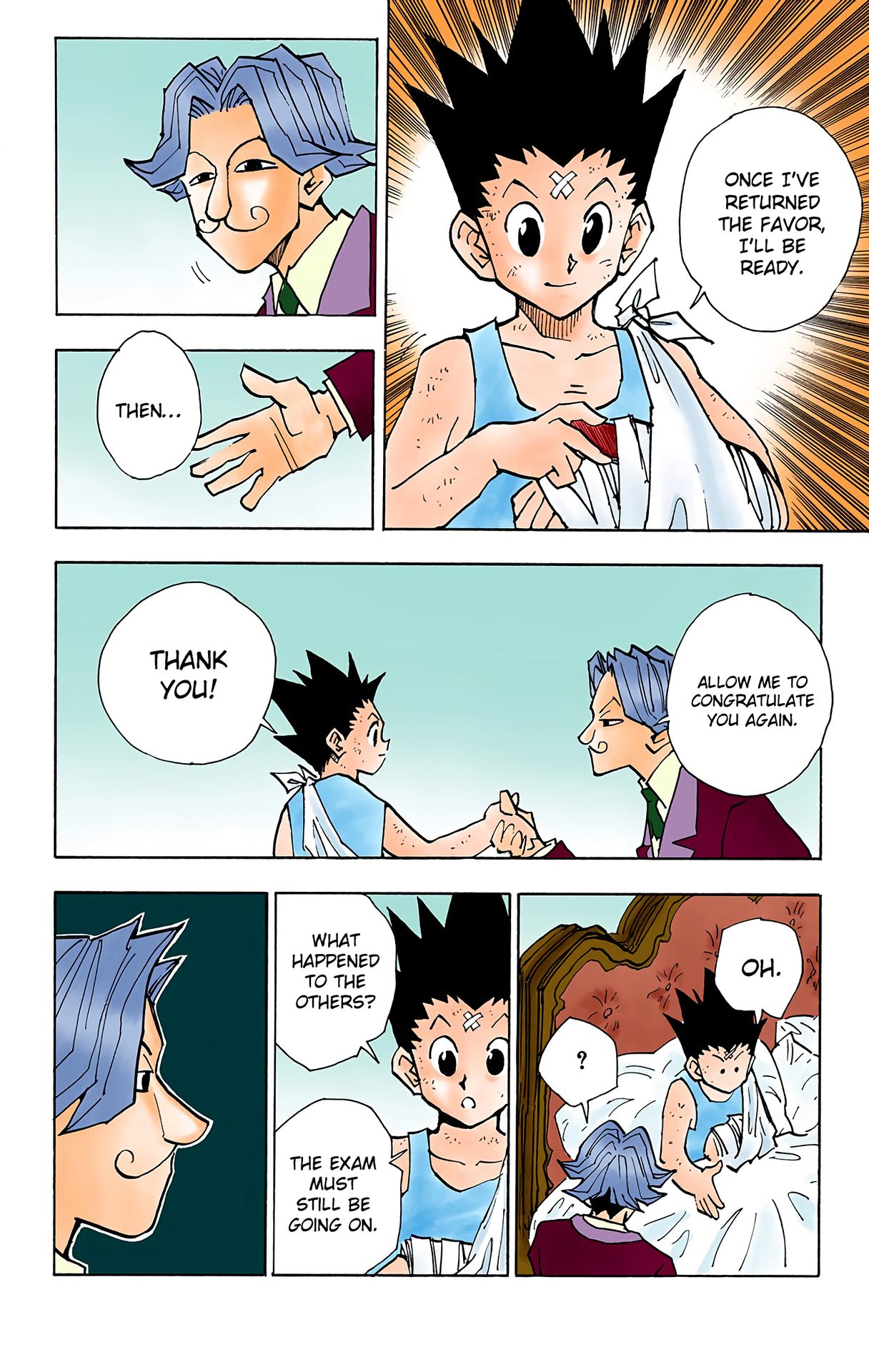 Halaman dari HUNTER x HUNTER (Official Colored) Chapter 35