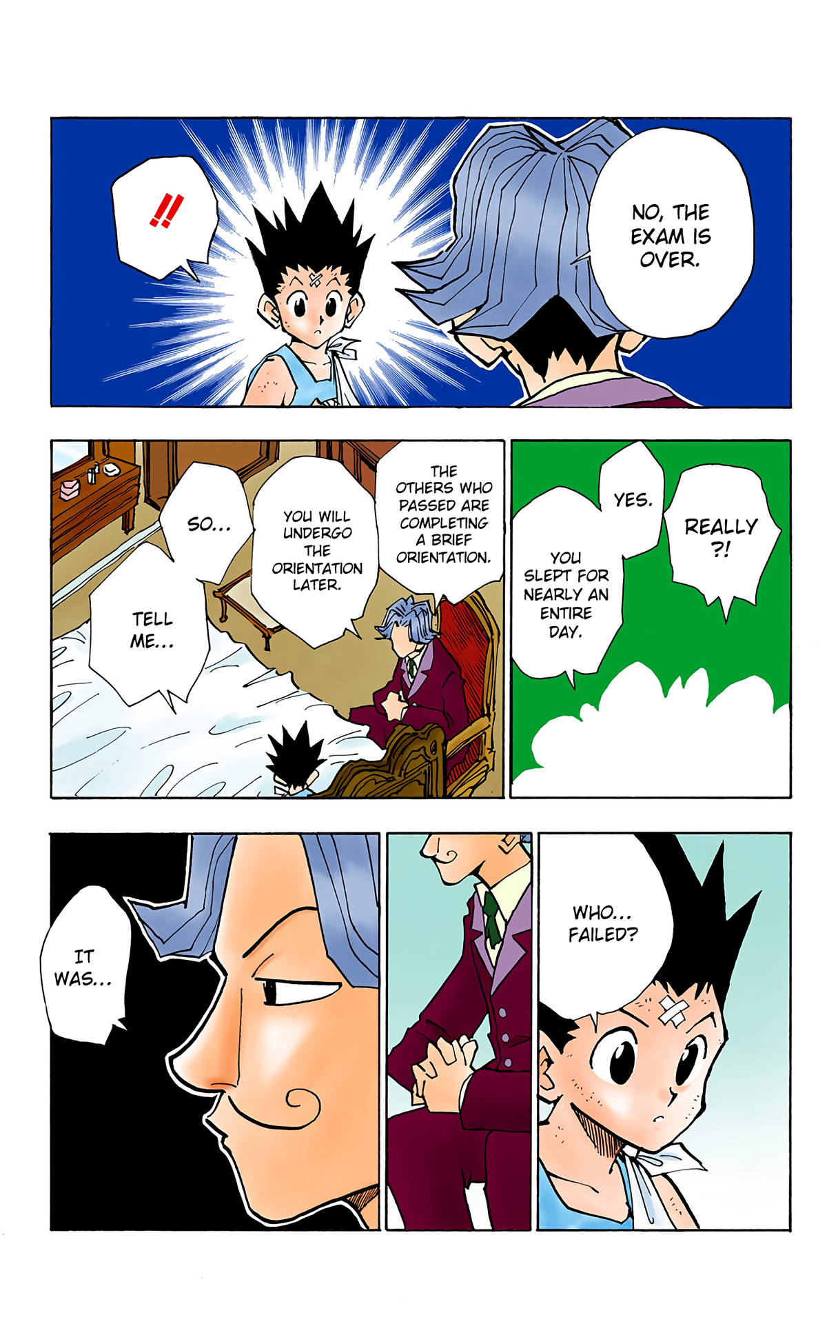 Halaman dari HUNTER x HUNTER (Official Colored) Chapter 35