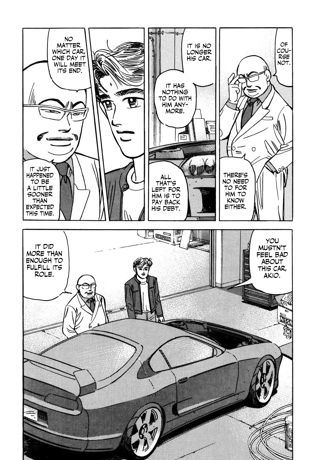 Halaman dari Wangan Midnight Chapter 155