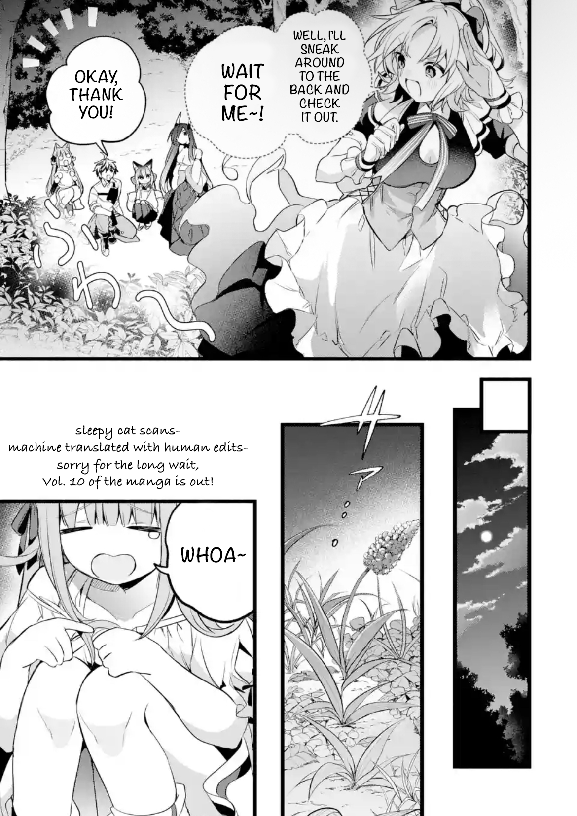 Halaman dari Yuusha Party o Tsuihou Sareta Beast Tamer, Saikyou-shu no Nekomimi Shoujo to Deau Chapter 91.1