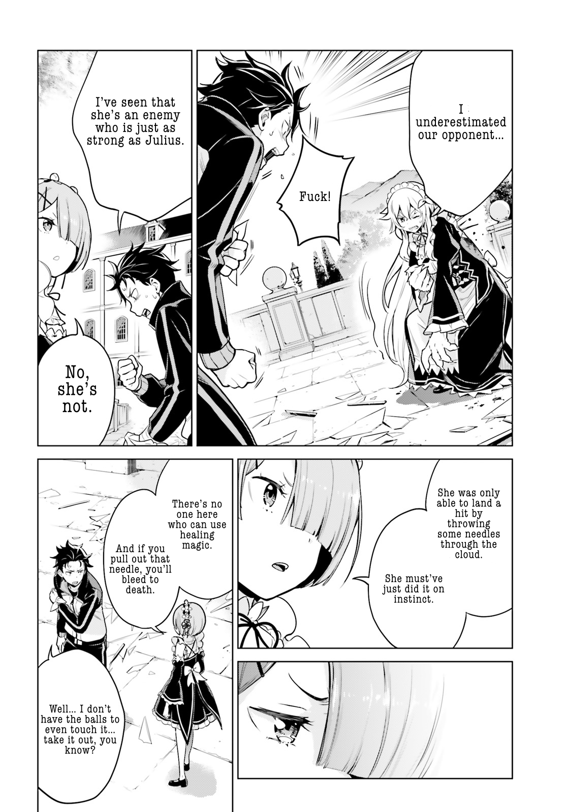 Halaman dari Re:Zero kara Hajimeru Isekai Seikatsu: Dai 4-shou—Seiiki to Gouyoku no Majo Chapter 14.1