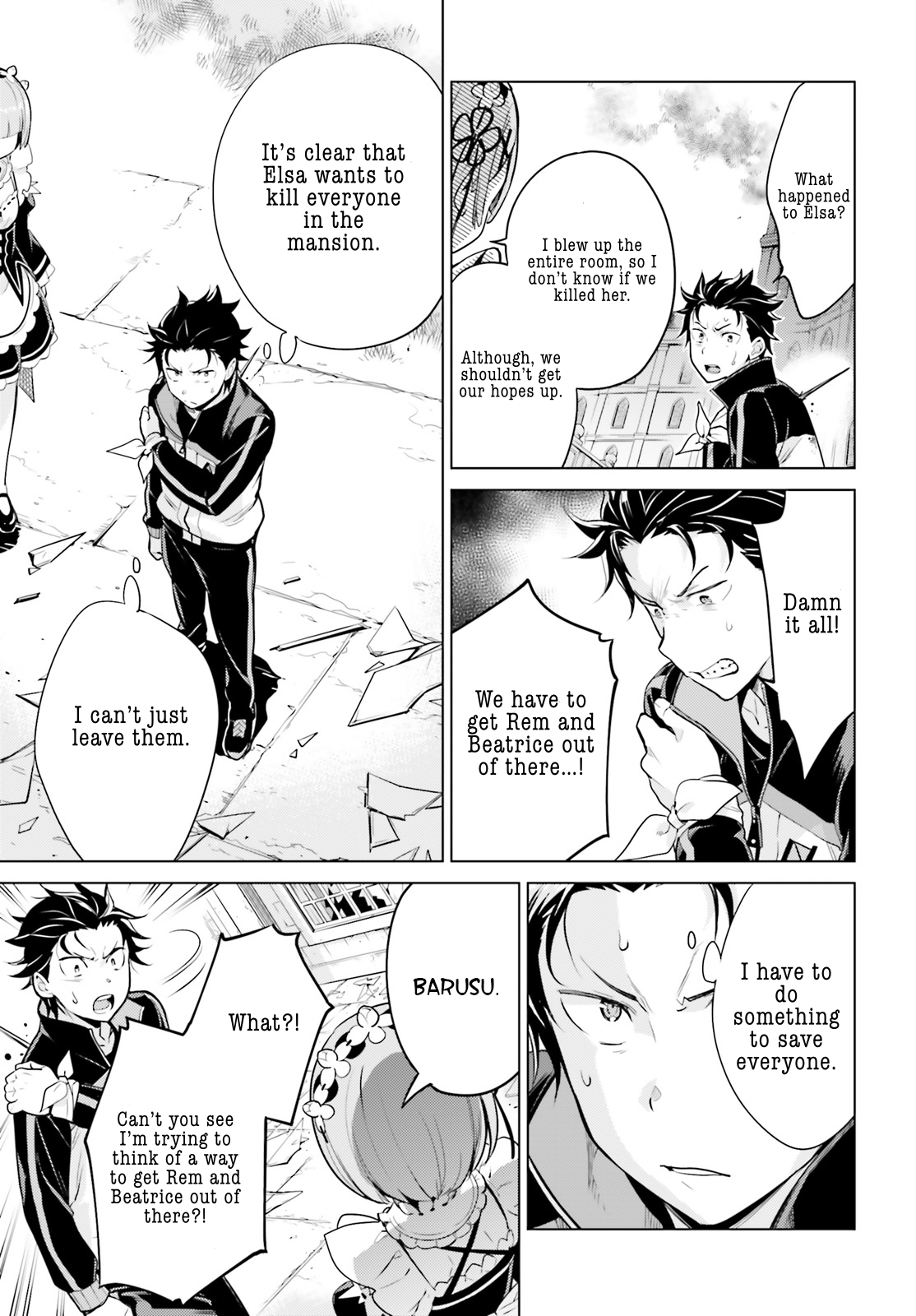 Halaman dari Re:Zero kara Hajimeru Isekai Seikatsu: Dai 4-shou—Seiiki to Gouyoku no Majo Chapter 14.1