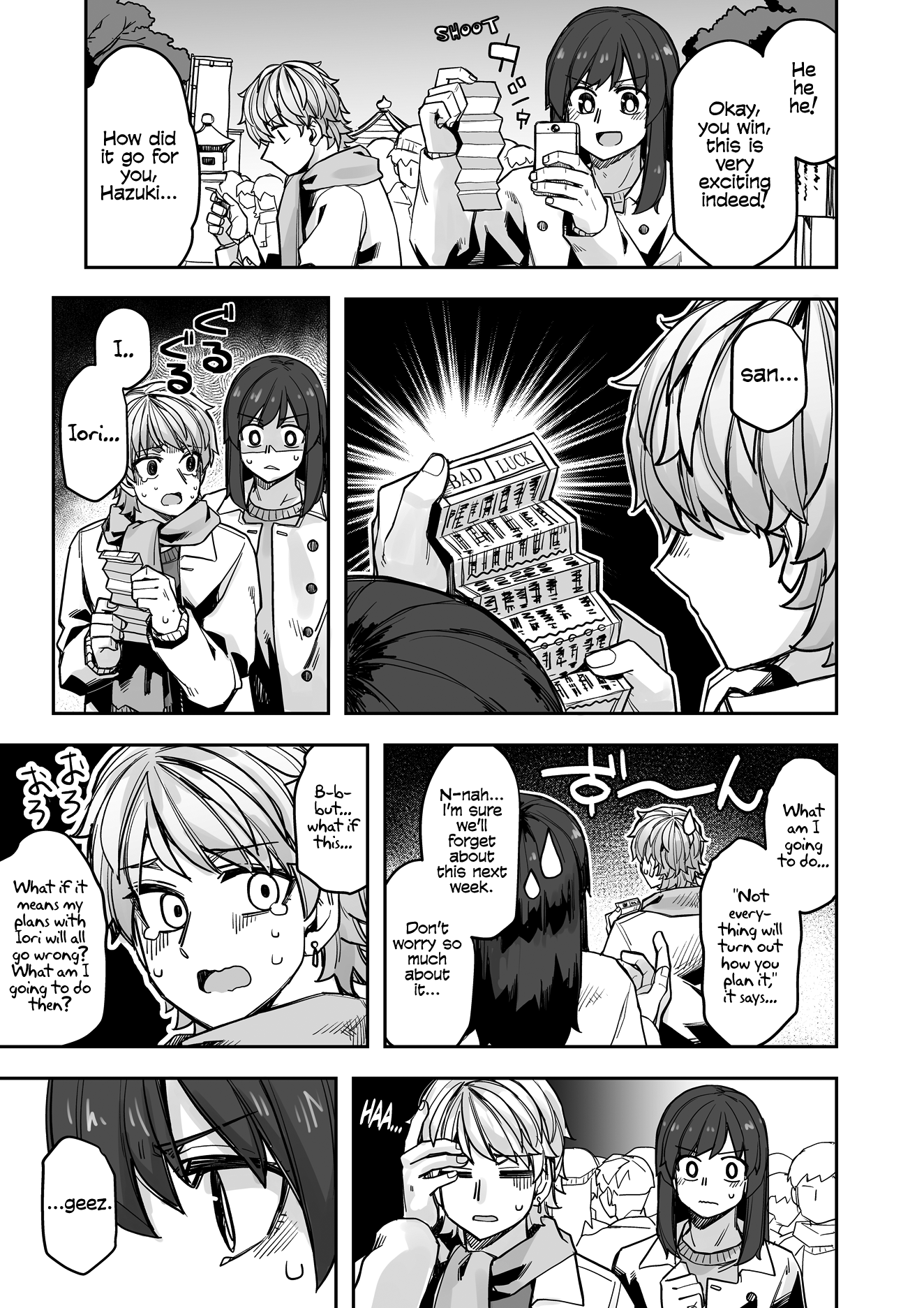 Halaman dari Ikemen Joshi to Josou Danshi Chapter 105