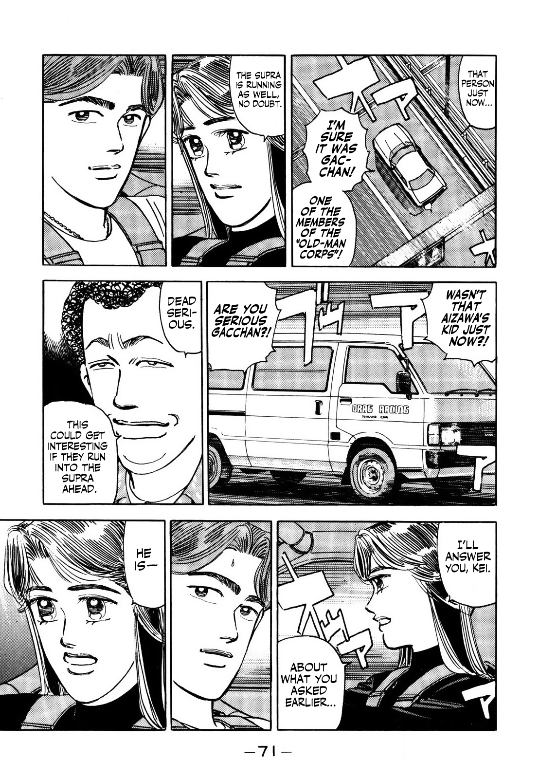 Halaman dari Wangan Midnight Chapter 137