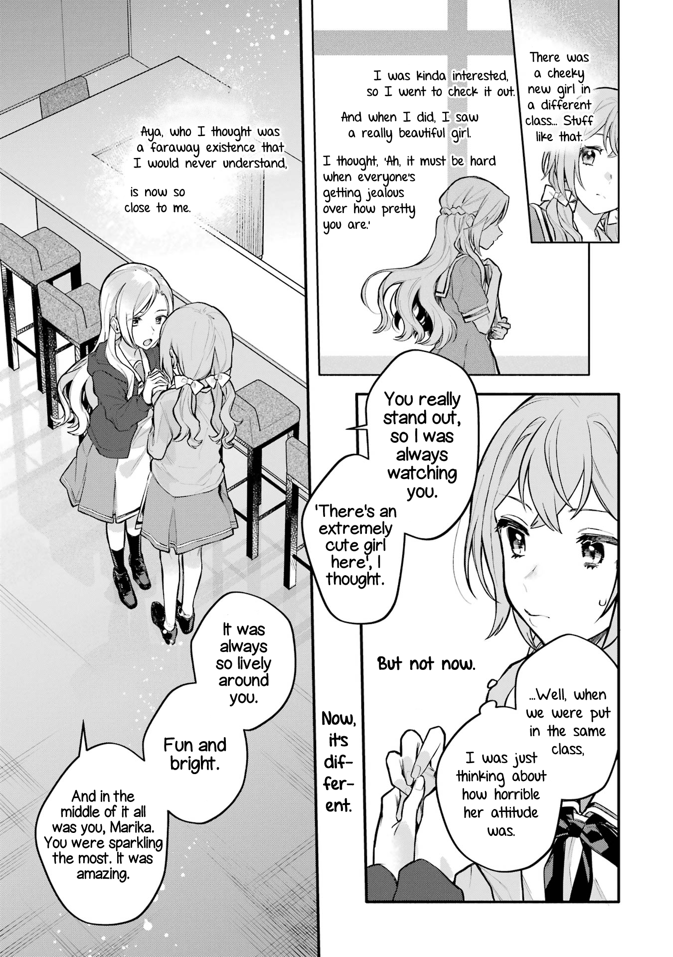 Halaman dari Onna Doushi toka Arienai desho to Iiharu Onnanoko wo, Hyakunichikan de Tetteiteki ni Otosu Yuri no Ohanashi Chapter 9