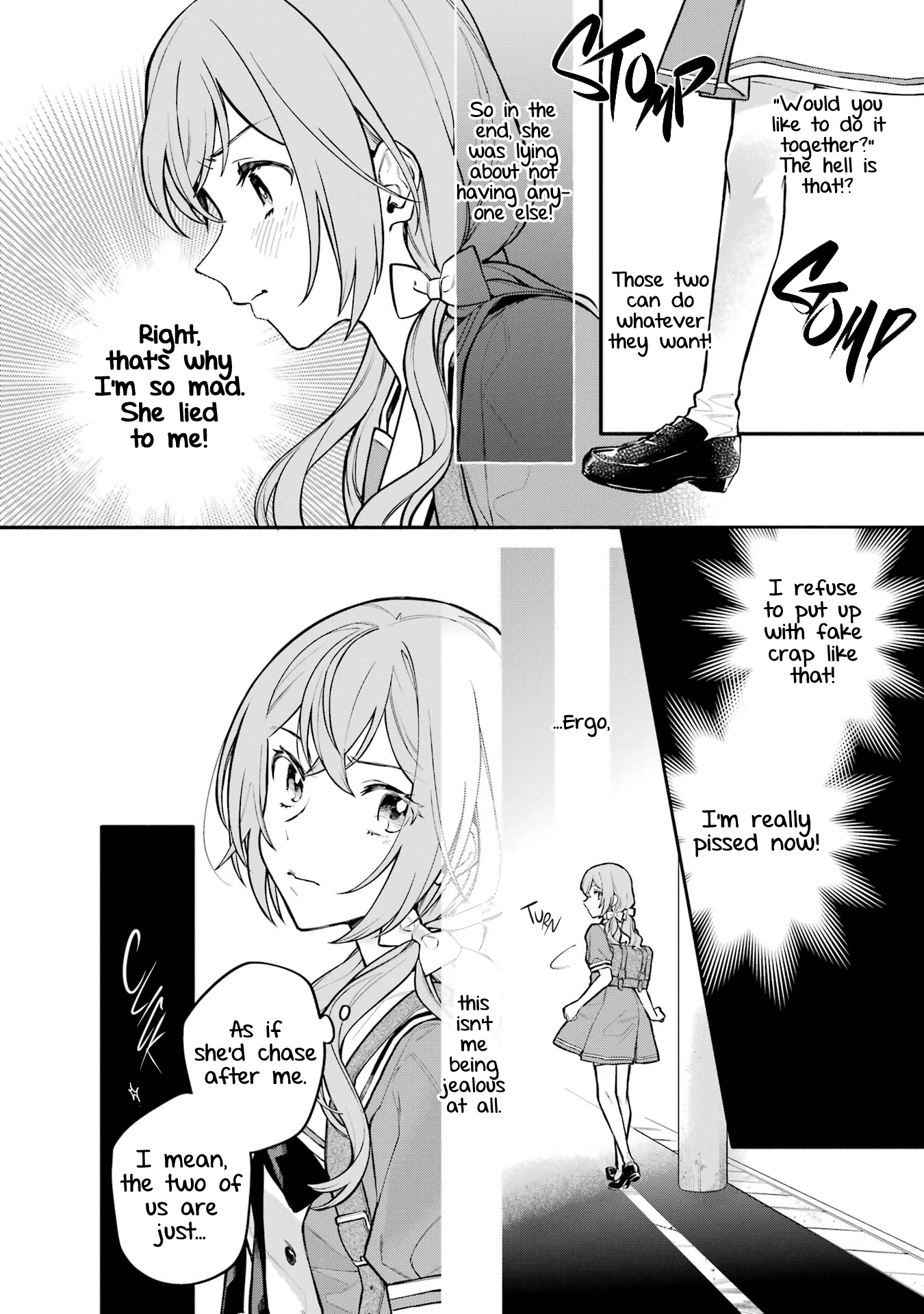 Halaman dari Onna Doushi toka Arienai desho to Iiharu Onnanoko wo, Hyakunichikan de Tetteiteki ni Otosu Yuri no Ohanashi Chapter 9