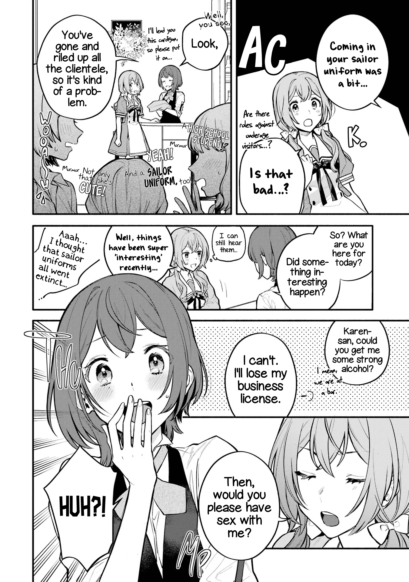 Halaman dari Onna Doushi toka Arienai desho to Iiharu Onnanoko wo, Hyakunichikan de Tetteiteki ni Otosu Yuri no Ohanashi Chapter 9