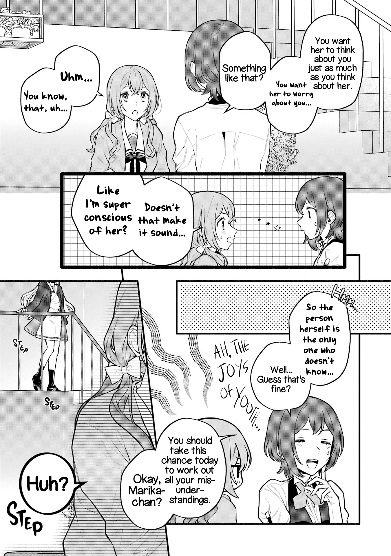 Halaman dari Onna Doushi toka Arienai desho to Iiharu Onnanoko wo, Hyakunichikan de Tetteiteki ni Otosu Yuri no Ohanashi Chapter 9