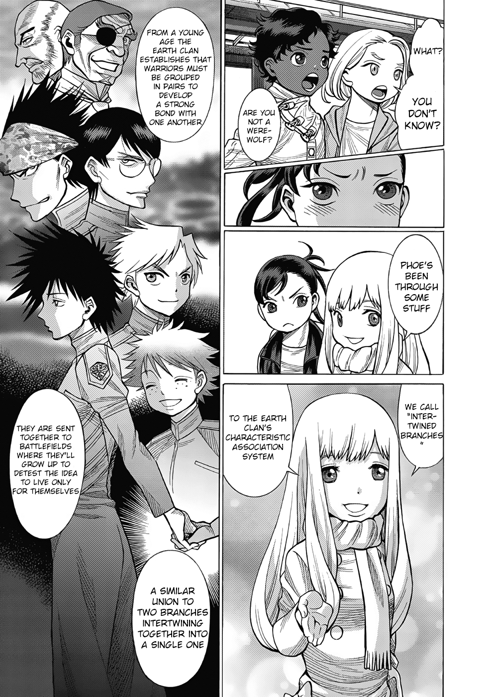 Halaman dari Dance in the Vampire Bund A.S.O. Chapter 11