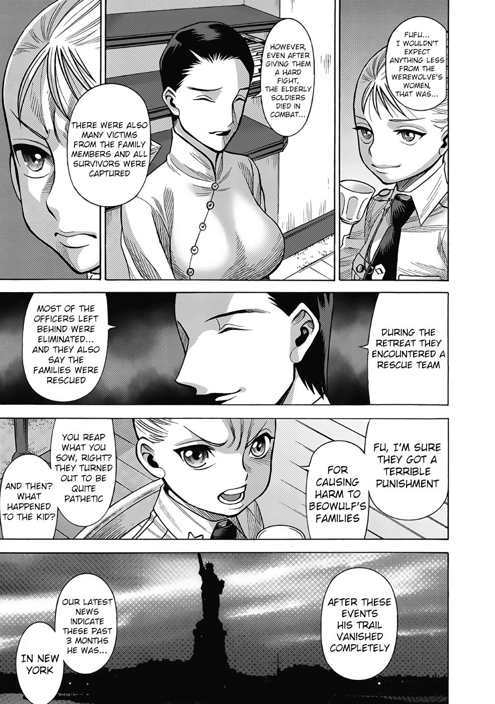 Halaman dari Dance in the Vampire Bund A.S.O. Chapter 11