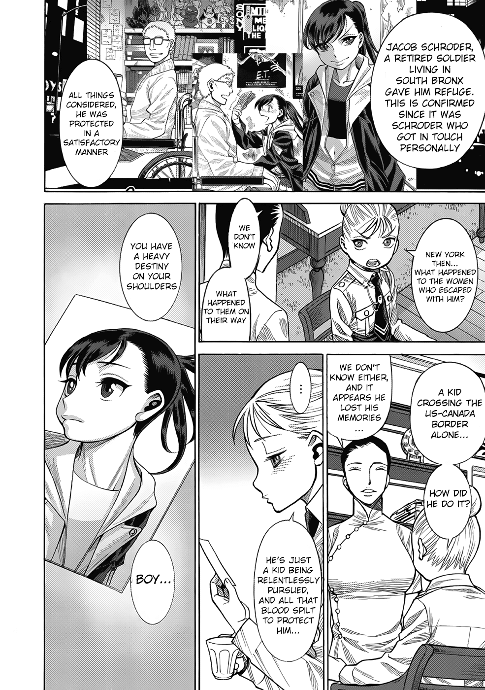 Halaman dari Dance in the Vampire Bund A.S.O. Chapter 11