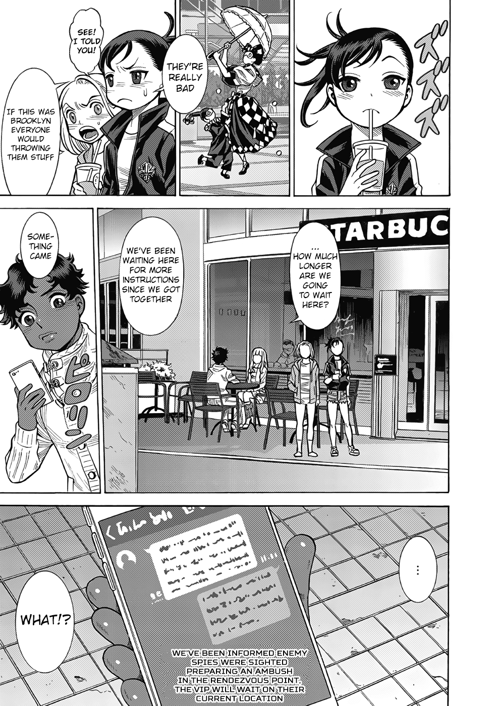 Halaman dari Dance in the Vampire Bund A.S.O. Chapter 11