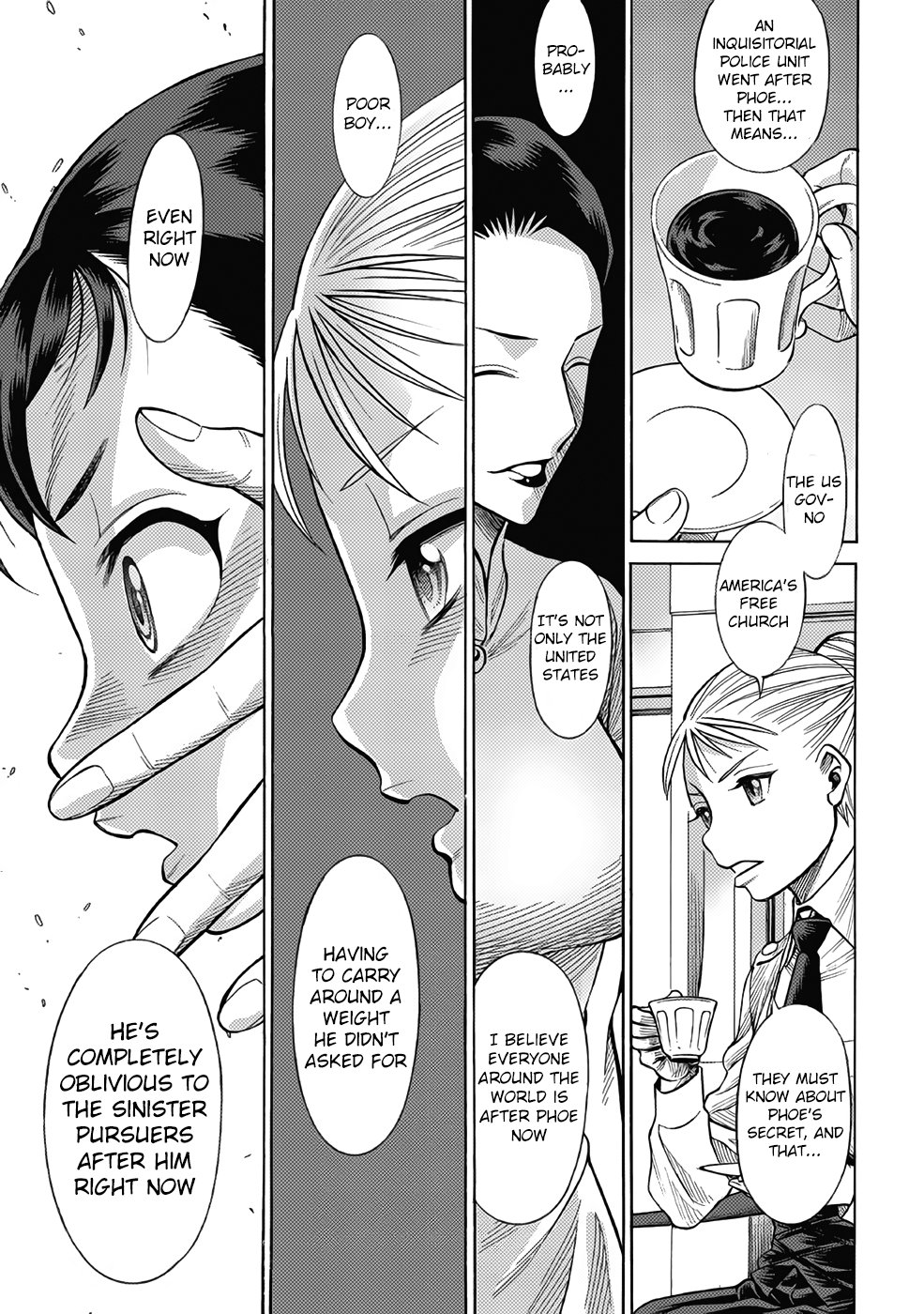 Halaman dari Dance in the Vampire Bund A.S.O. Chapter 11