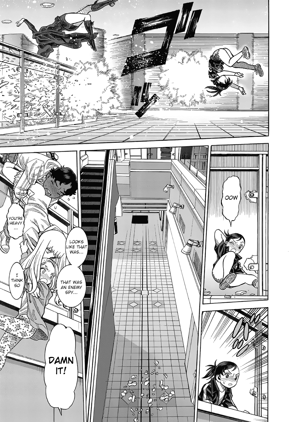 Halaman dari Dance in the Vampire Bund A.S.O. Chapter 11