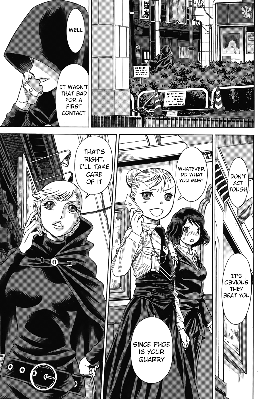 Halaman dari Dance in the Vampire Bund A.S.O. Chapter 11