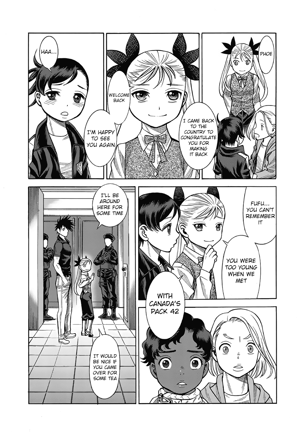 Halaman dari Dance in the Vampire Bund A.S.O. Chapter 11